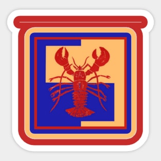 Rockland Maine Seafood Badge Sticker